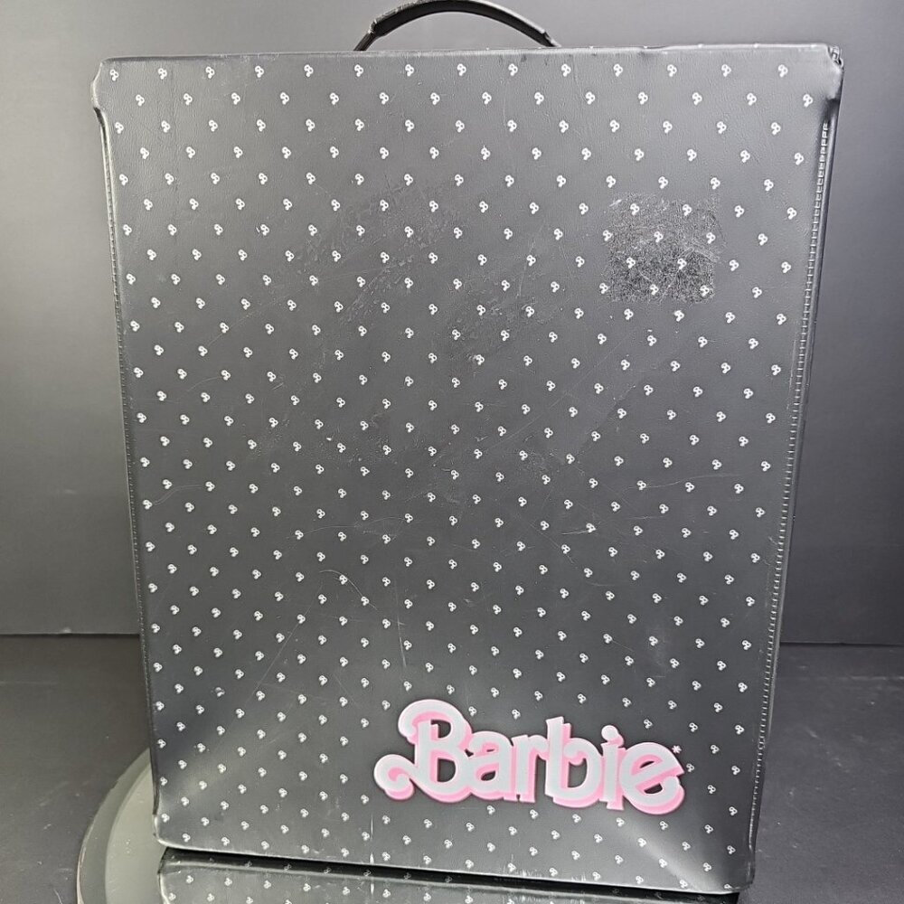 1988 Barbie Wardrobe Carrying Case Rare Made In Canada Collectible